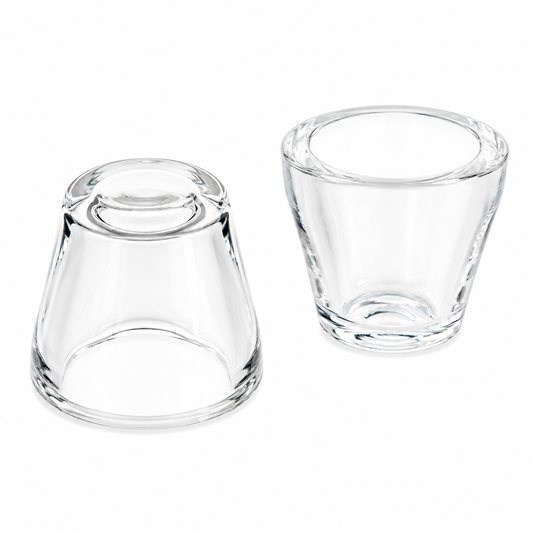 2 Pack Quartz Insert for Puffco Peak OG Replacement Clear Insert Bowl