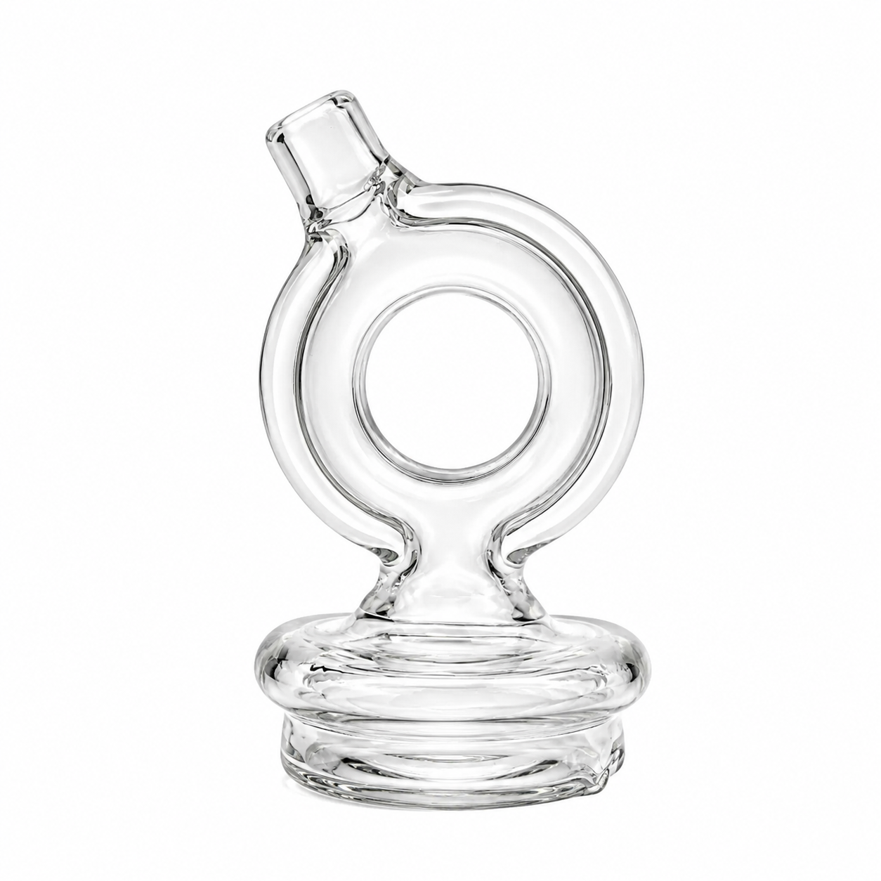 Clear Donut Dry Top Attachment for Puffco Peak & Peak Pro