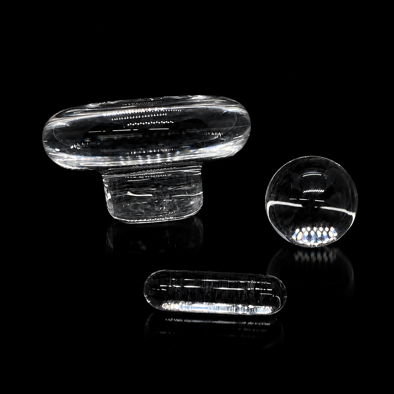 Nephilim Glass - Slurper & Blender Top Cap Set