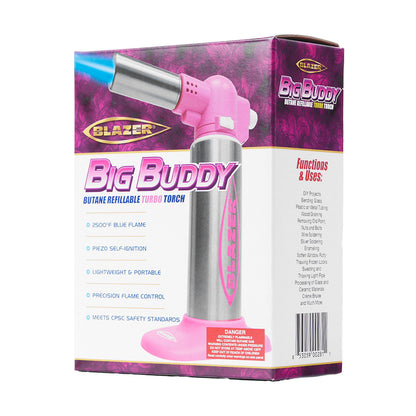 Blazer Big Buddy Torch Lighter - Pink