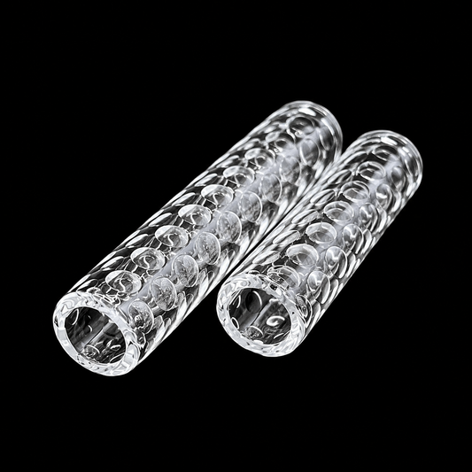 6mm Studded Dot Quartz Terp Pillar – Solid & Hollow