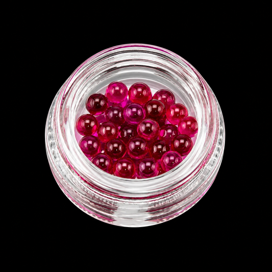 25-Pack 4mm Ruby Pearl Bundle