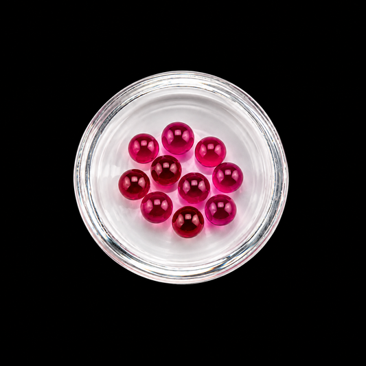 10-Pack 6mm Ruby Pearl Bundle