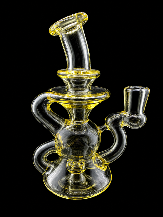 Serum Klein Recycler by Desi B Glass