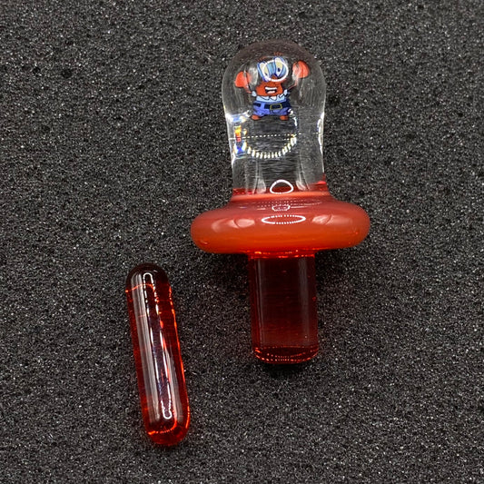 Keys Glass - Mr Krabs Orange Elvis Control Tower Plug Cap Set