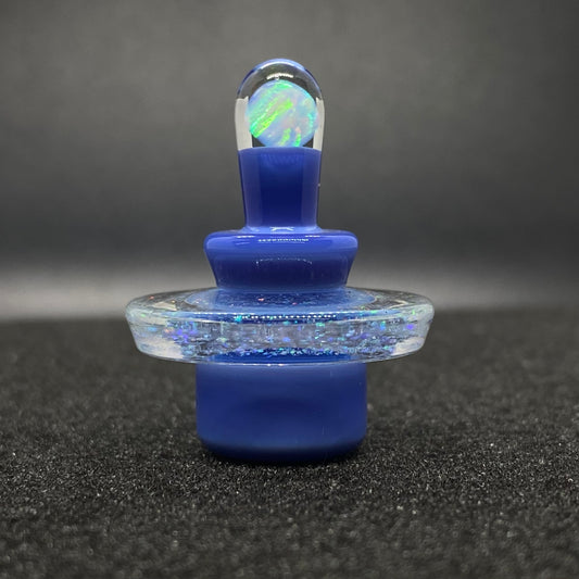 Fortunate Glass - Opal Skyline Crushed Opal Slurper/Blender Plug Cap