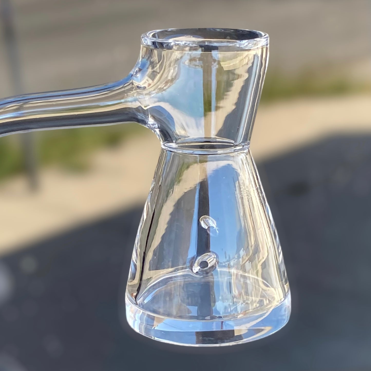 25mm Clear Hourglass Auto Spinner 45° ONLY