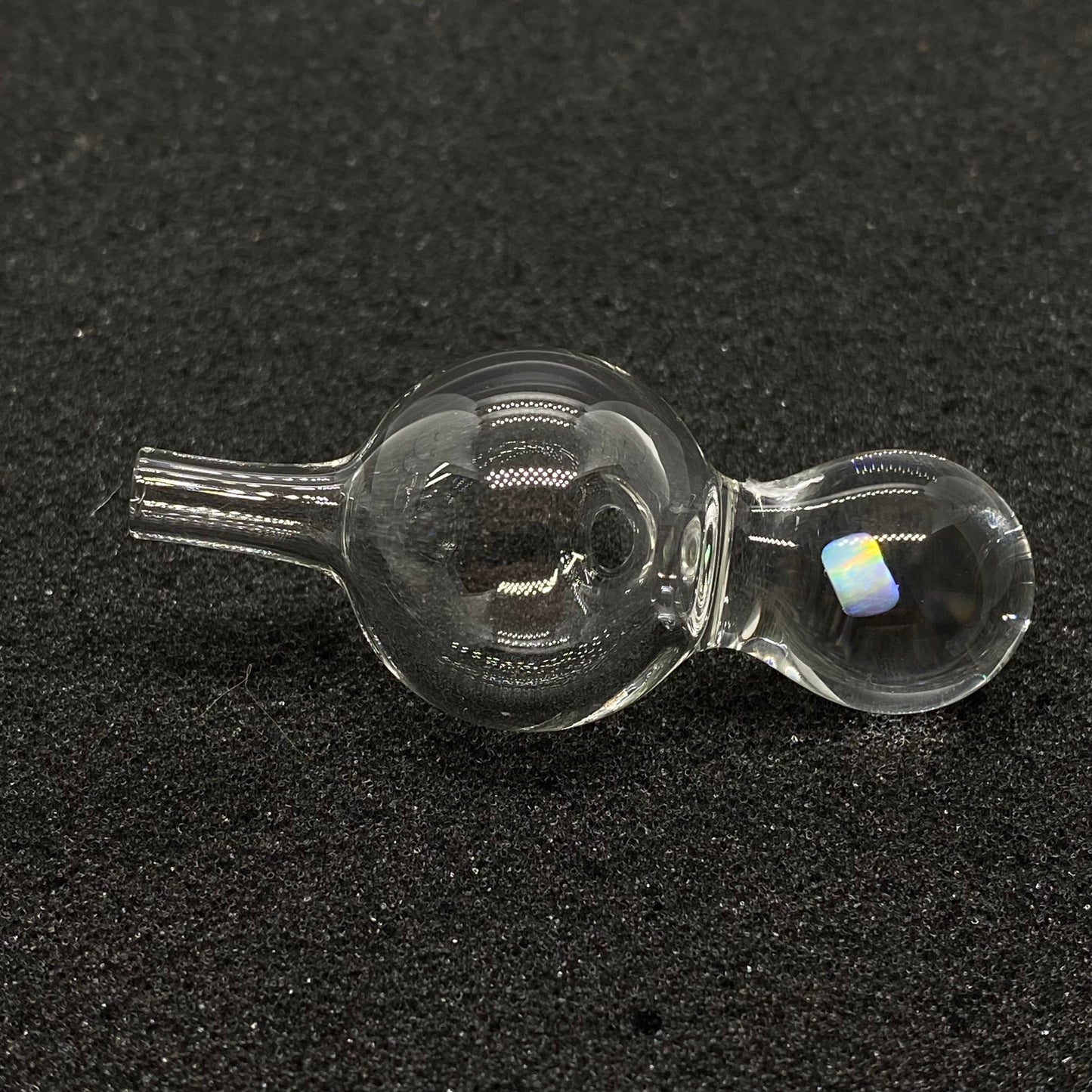 CPB Glass - Clear White Opal Bubble Cap (25mm)