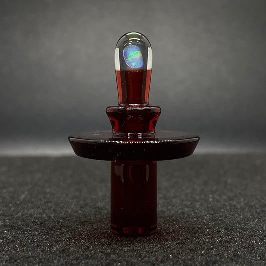 Fortunate Glass - Ruby Slippers Opal Control Tower Plug Cap