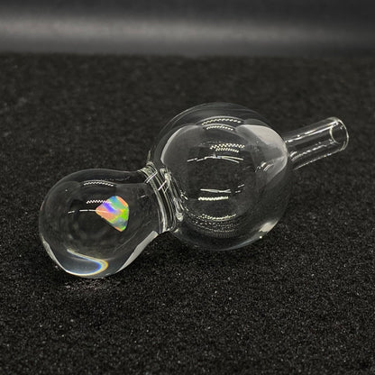 CPB Glass - Clear White Opal Bubble Cap (25mm)