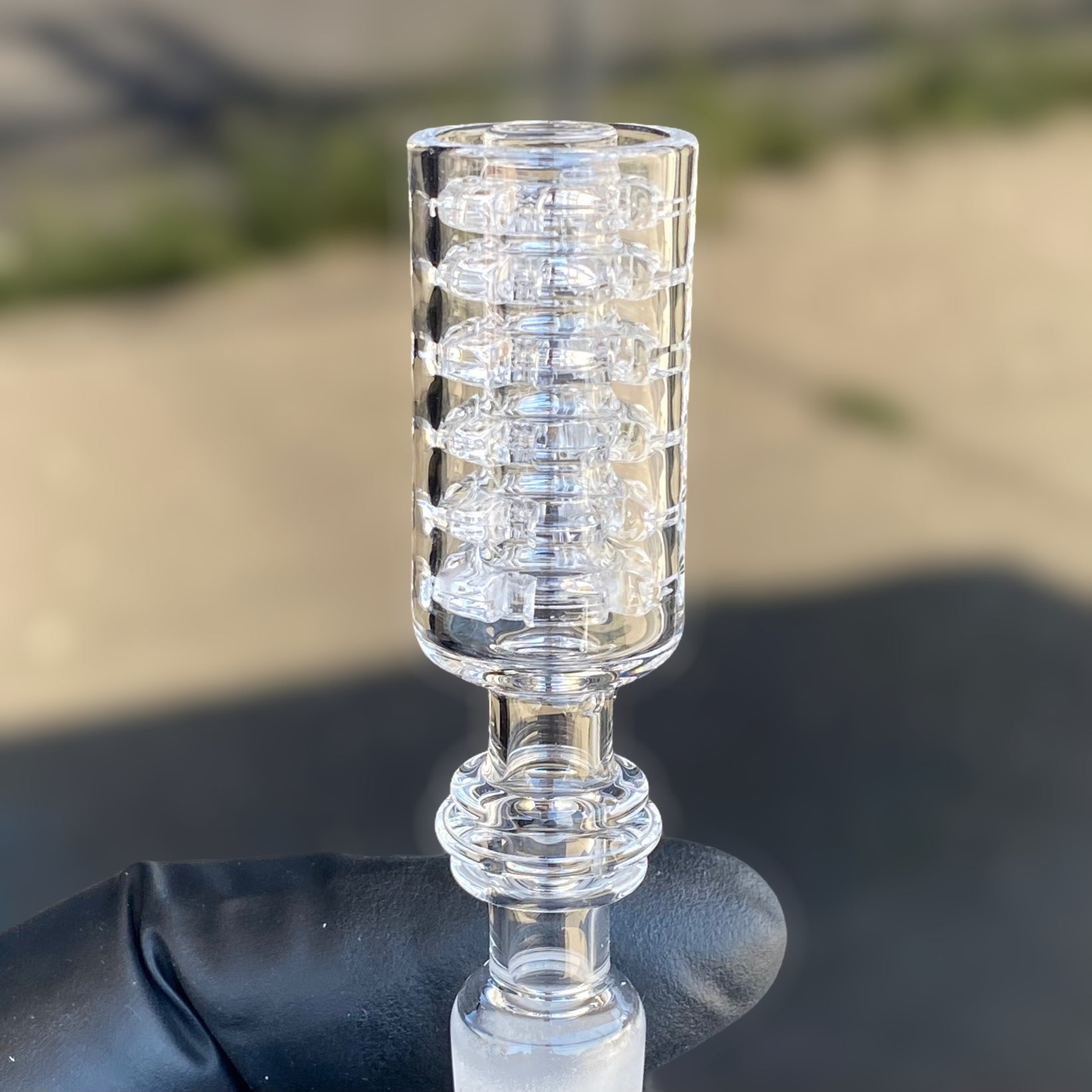 6 Stack Diamond Knot Nail Gee West Glass