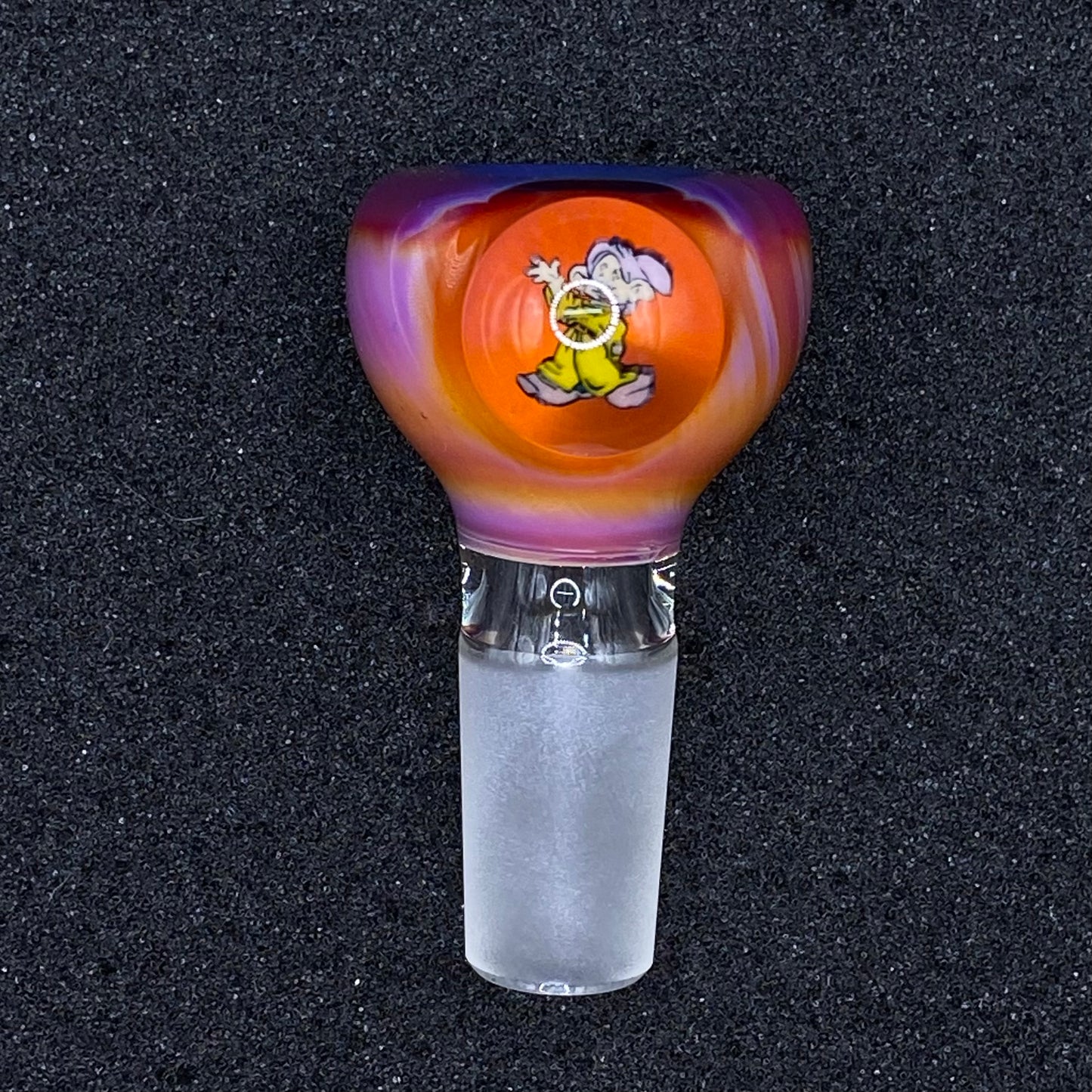Keys Glass - 14mm Single Hole Glass Bowl Slide