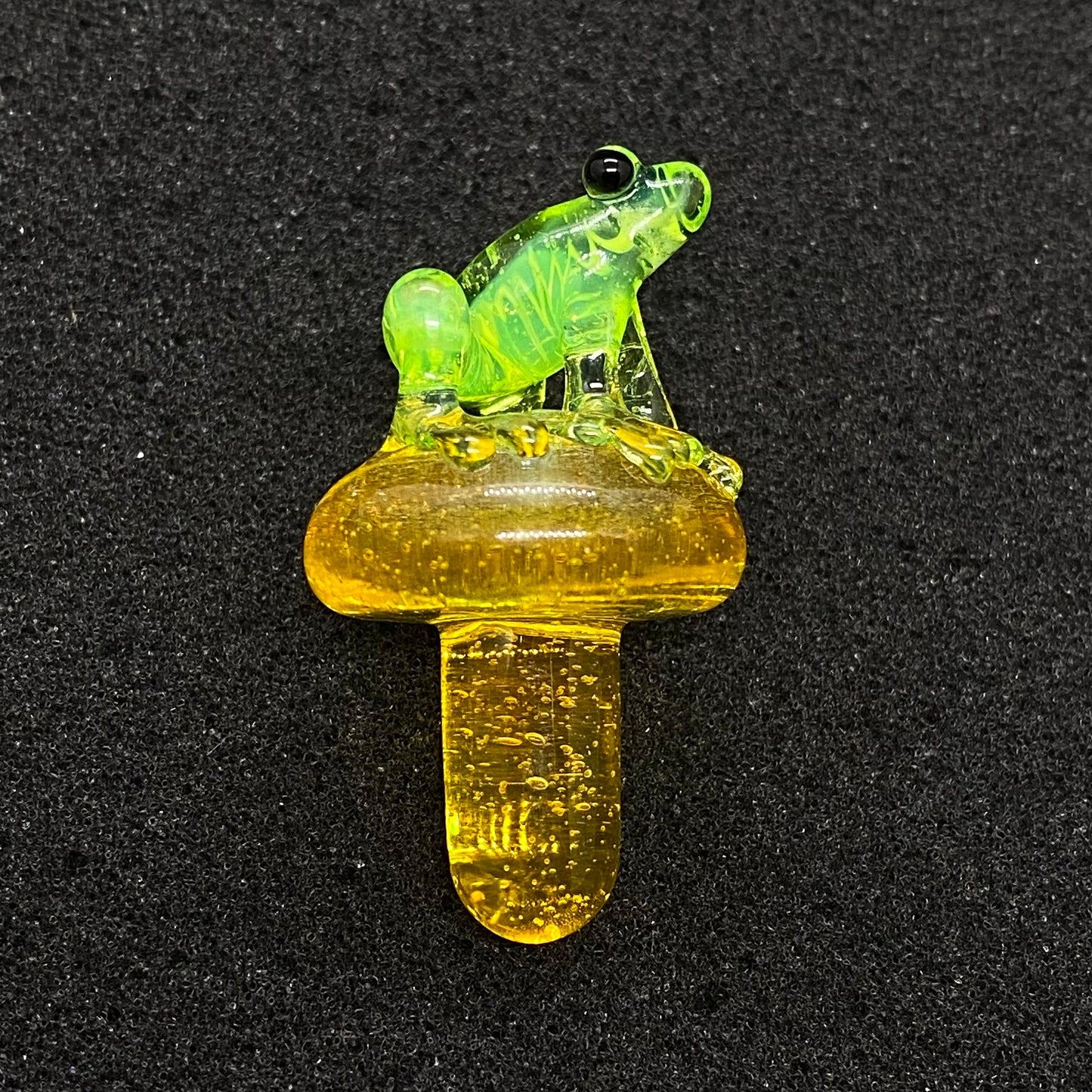 Phatt Matt Glass - Mushroom Dichro Frog Control Tower Plug Cap
