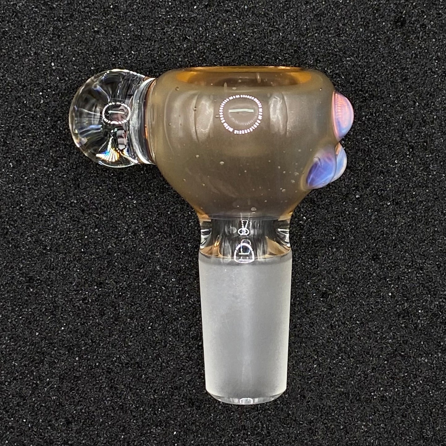 Keys Glass - 14mm Single Hole Glass Bowl Slide