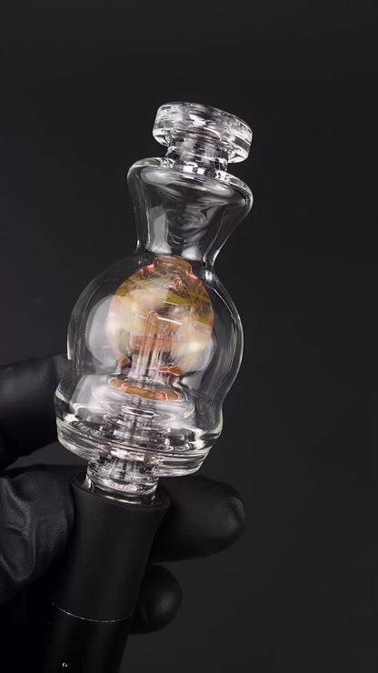 The Beardless Menace Pivot Bubbler Glass Mouthpiece – Water Attachment