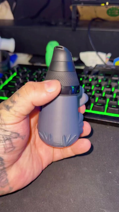 Black Pigeon Bird 3D Printed Puffco Proxy Core Attachment - 710PrintShop
