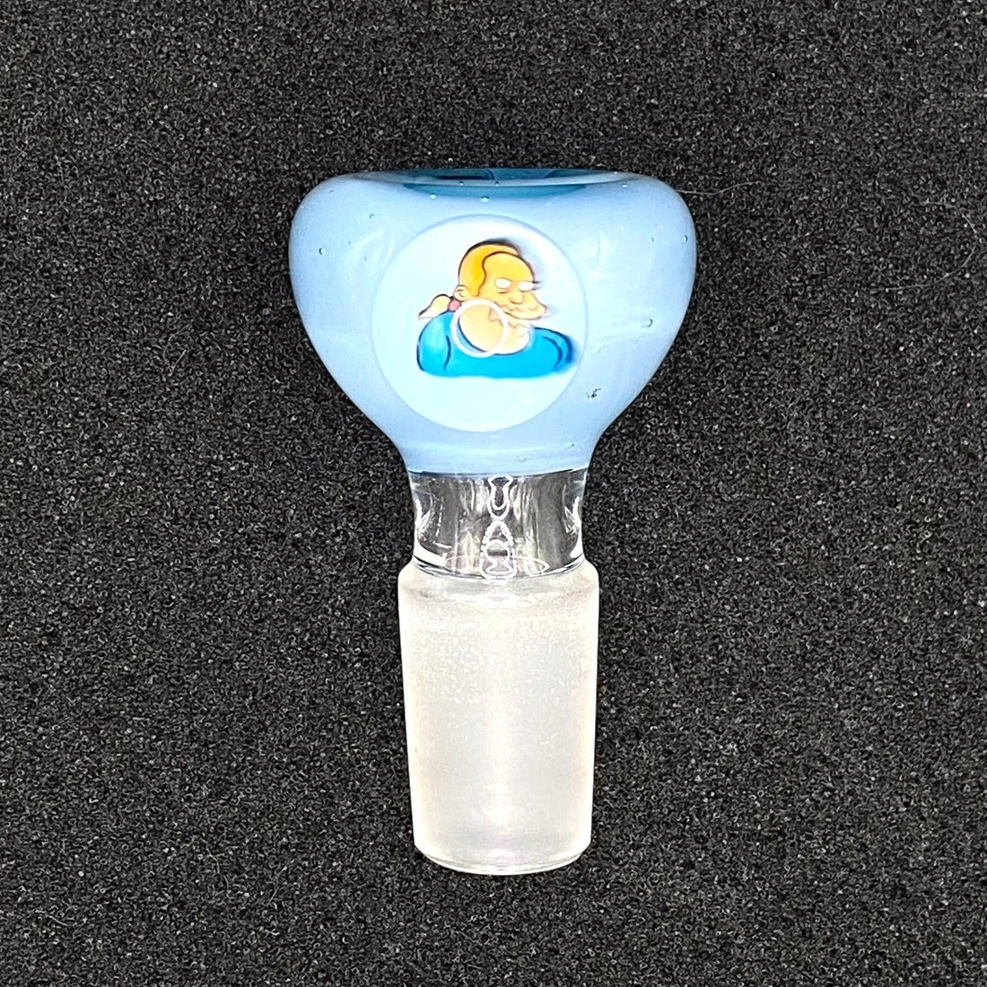 14mm Single Hole Bowl Slide by Keys Glass -