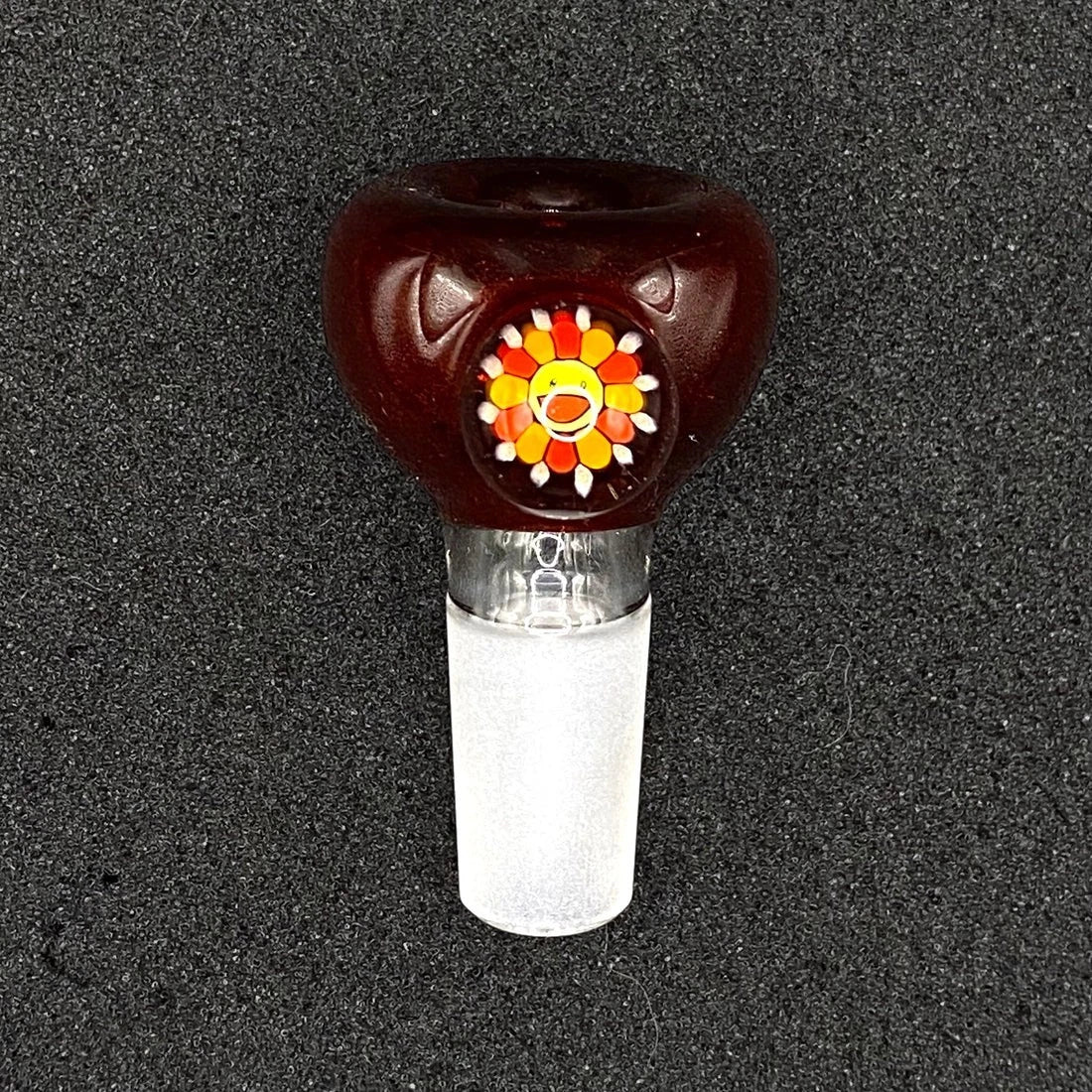 14mm Single Hole Bowl Slide by Keys Glass -