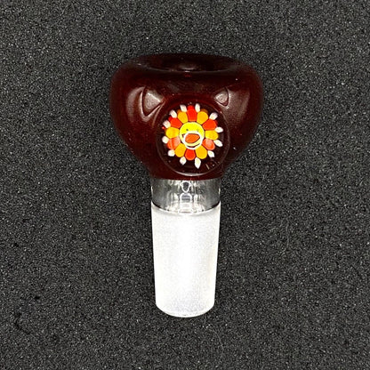 14mm Single Hole Bowl Slide by Keys Glass -