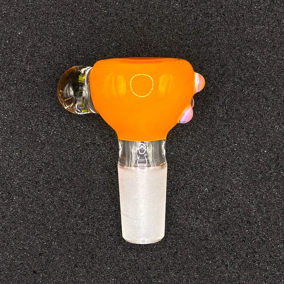 14mm Single Hole Bowl Slide by Keys Glass -