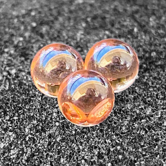 6mm Orange Sapphire Terp Pearls