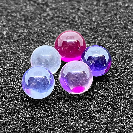 5 Piece Ruby/Sapphire Terp Pearl Set