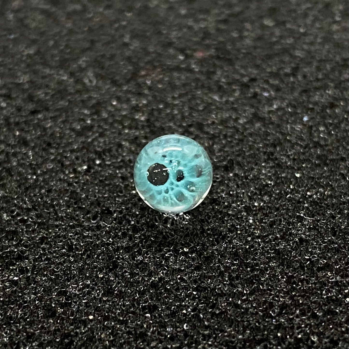 Fortunate Glass - Teal Honeycomb Terp Pearl