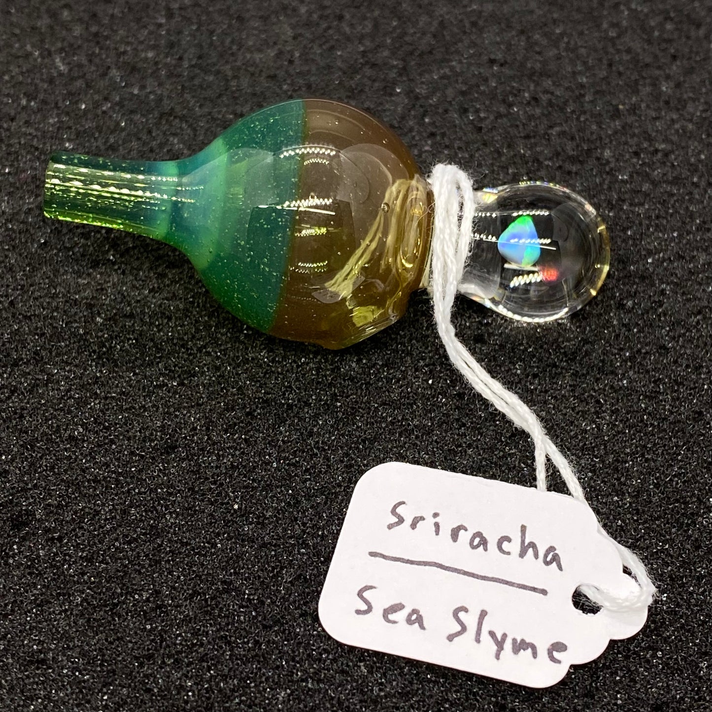 CPB Glass - Sriracha/Seaslyme Dual Color Bubble Cap (25mm)