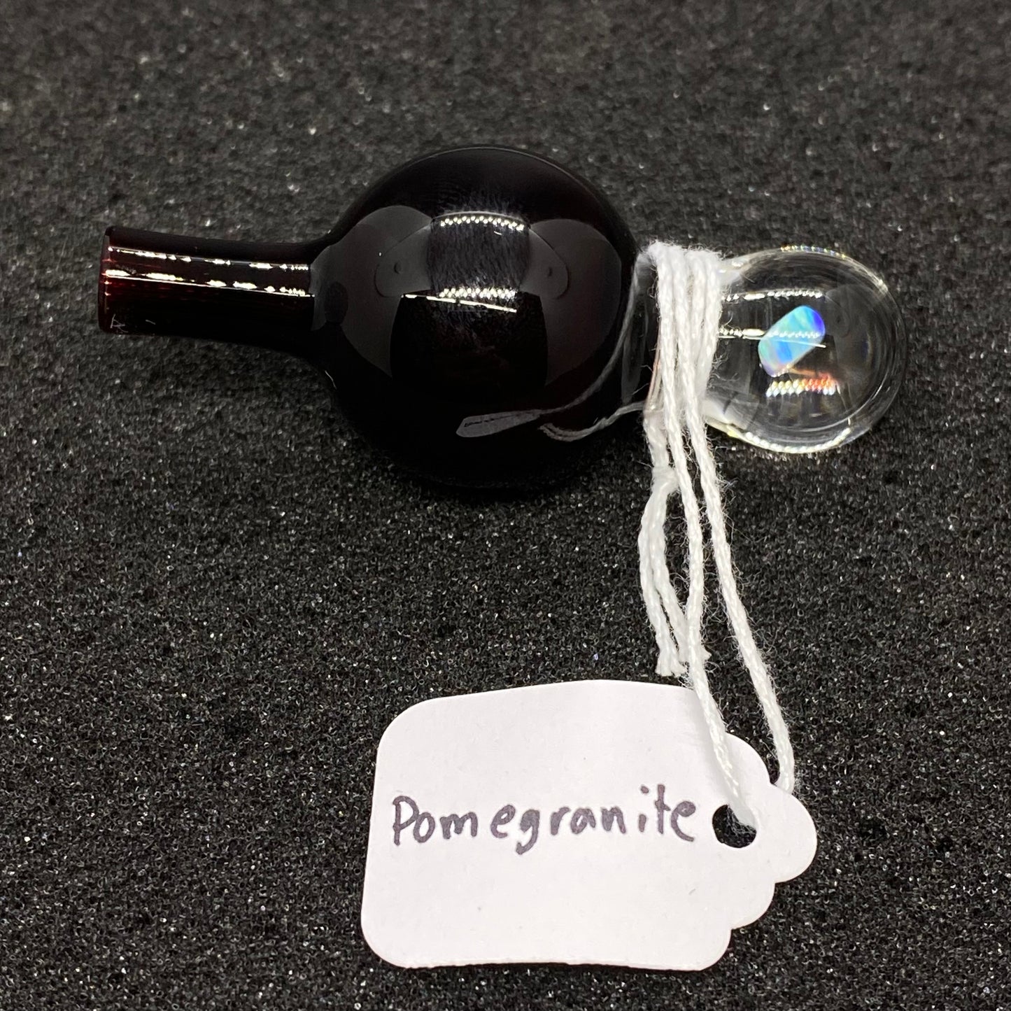 CPB Glass - Pomegranate Bubble Cap (25mm)
