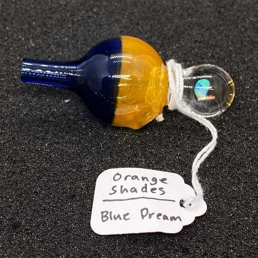 CPB Glass - Orange Shades/Blue Dream Dual Color Bubble Cap (25mm)