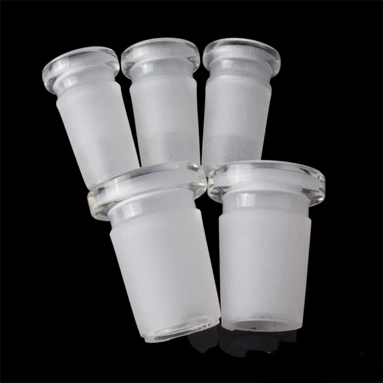 14/10mm Male to Female Adapter - Clear