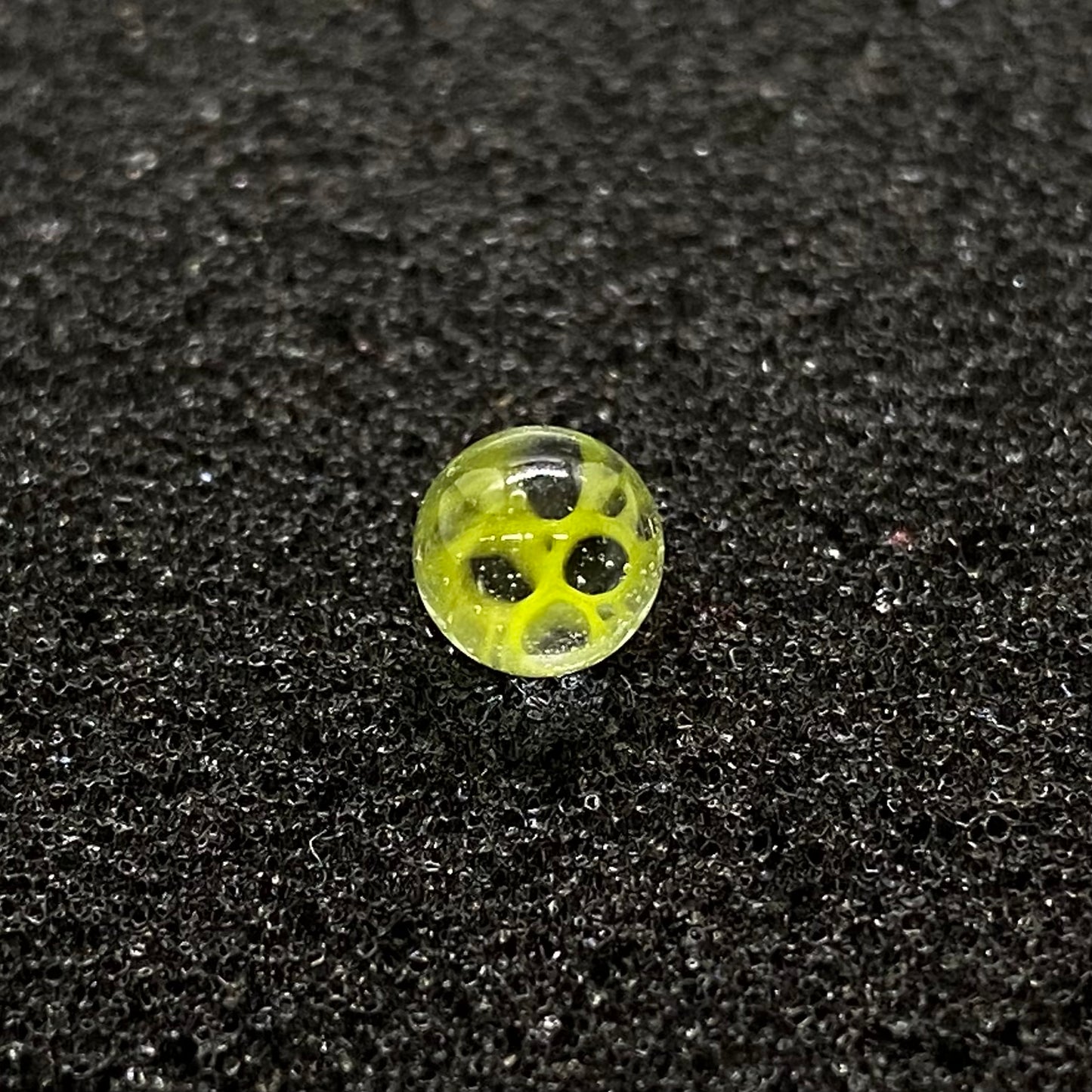Fortunate Glass - Lime Green Honeycomb Terp Pearl