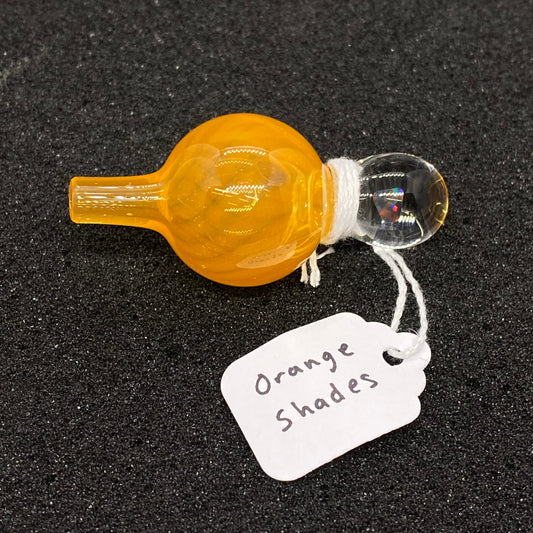 CPB Glass - Orange Shades Bubble Cap (25mm)